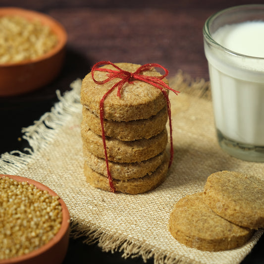 Little Millet Biscuits with Palm Jaggery