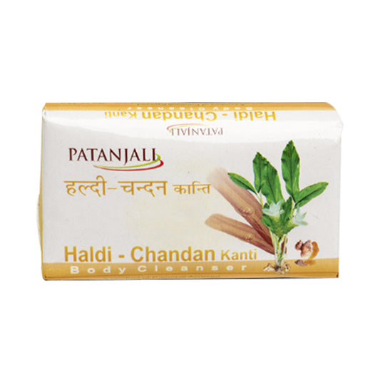 Patanjali Haldi Chandan Kanti Body Cleanser 150 G
