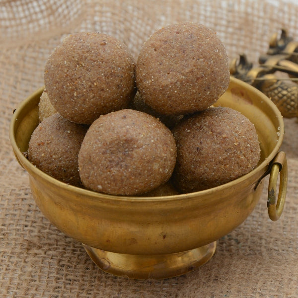 Bajra/Pearl Millet Gondh Laddu Made With Jaggery