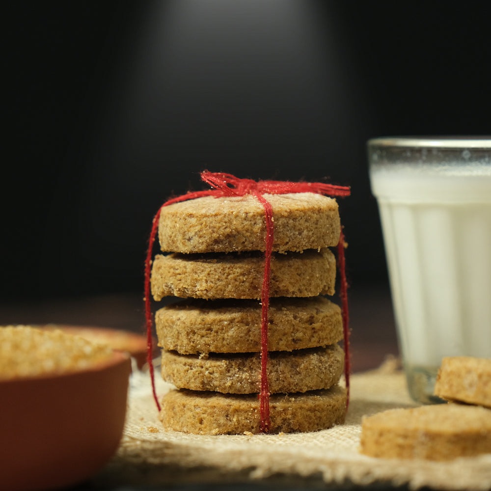 Little Millet Biscuits with Palm Jaggery