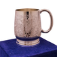 Silver Plated Brass Beer Mug 3" x 4.5"